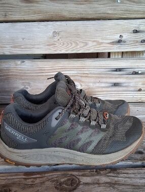 Merrell Women's Olive and Brown Trail Running Shoes